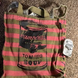 Andy Warhol Loop Tote Campbell’s soup can